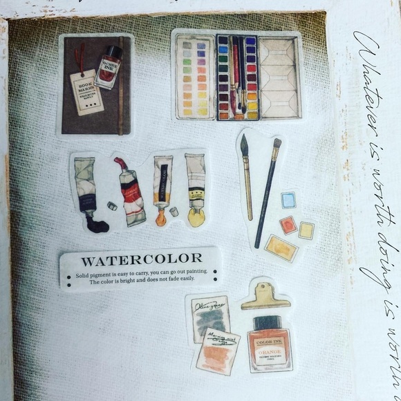 Gadgets, Supplies For Artists, Painting & More, 40 Stickers - Picture 9 of 14